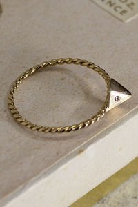 完全受注生産　Pyramid Ring(お届け2〜3週間)