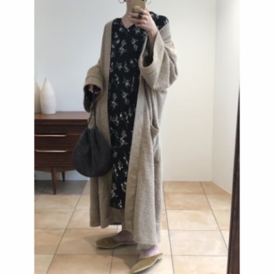 画像9: 50%OFF!ソフトウールガウンコート Softwool Gown Coat 《セール商品につき返品不可》
