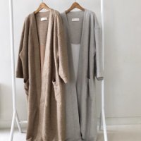 50%OFF！ソフトウールガウンコート　Softwool Gown Coat　《セール商品につき返品不可》