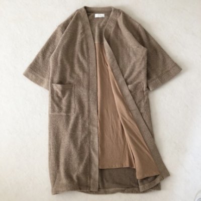 画像2: 50%OFF！ソフトウールガウンコート　Softwool Gown Coat　《セール商品につき返品不可》