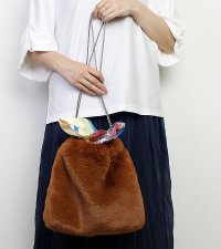 20%OFF！エコファーバッグ(大)《セール商品につき返品不可》