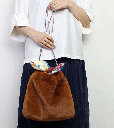 画像1: 20%OFF！エコファーバッグ(大)《セール商品につき返品不可》