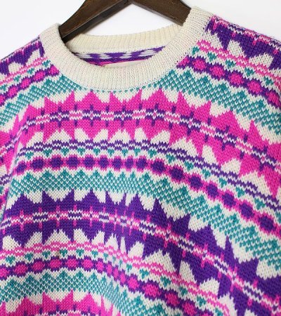 画像8: 40%OFF！アウトサイドノルディックワイドニットトップ(フロント/ノルディック)　circa make outside nordic wide knit top《セール商品につき返品不可》
