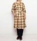 画像1: 80%OFF！レーヨンウールチェックコートドレス　rayon wool check coat dress　《セール商品につき返品不可》 (1)