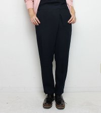 50%OFF！レーヨンポリエチレンツイルテーパードパンツ　rayon/pe twill tapered pants《セール商品につき返品不可》