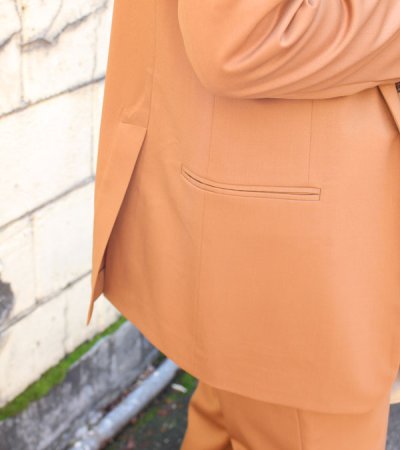 画像7: 40%OFF！ヴィンテージファブリックカラーテーラードジャケット　circa make vintage fabric collar tailored jacket《セール商品につき返品不可》