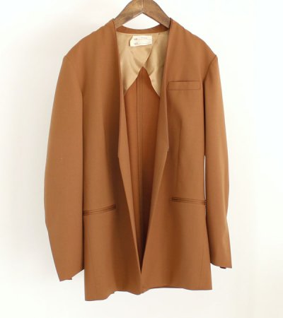 画像9: 40%OFF！ヴィンテージファブリックカラーテーラードジャケット　circa make vintage fabric collar tailored jacket《セール商品につき返品不可》