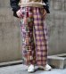 画像1: 30%OFF！チェックスラックス　ウィズベルト　circa make check slacks w/belt《セール商品につき返品不可》 (1)