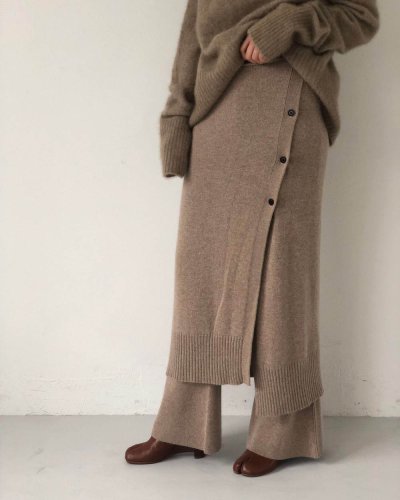 画像5: 30%OFF!ラップアラウンドニットスカート Wraparound Knit Skirt 《セール商品につき返品不可》