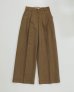 画像3: 50%OFF！ツイルタックトラウザー　Twill Tuck Trousers　《セール商品につき返品不可》