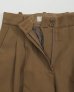 画像5: 50%OFF！ツイルタックトラウザー　Twill Tuck Trousers　《セール商品につき返品不可》