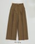 画像13: 50%OFF！ツイルタックトラウザー　Twill Tuck Trousers　《セール商品につき返品不可》