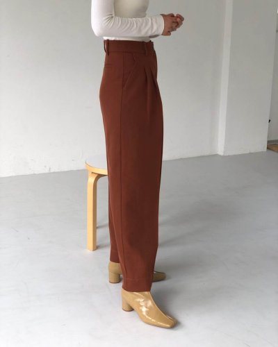 画像2: 50%OFF！ツイルタックトラウザー　Twill Tuck Trousers　《セール商品につき返品不可》