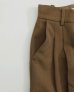 画像6: 50%OFF！ツイルタックトラウザー　Twill Tuck Trousers　《セール商品につき返品不可》