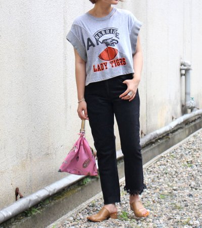 画像3: 20%OFF！フリンジスリムデニムパンツ(ブラック)　fringe slim denim pants《セール商品につき返品不可》