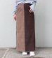 画像1: 30%OFF！ロングコーデュロイスカート　circa make long corduroy skirt《セール商品につき返品不可》 (1)