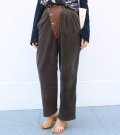 50%OFF！フロントスナップミリタリーコーデュロイパンツ　circa make front snap military corduroy pants《セール商品につき返品不可》