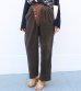 画像1: 30%OFF！フロントスナップミリタリーコーデュロイパンツ　circa make front snap military corduroy pants《セール商品につき返品不可》 (1)