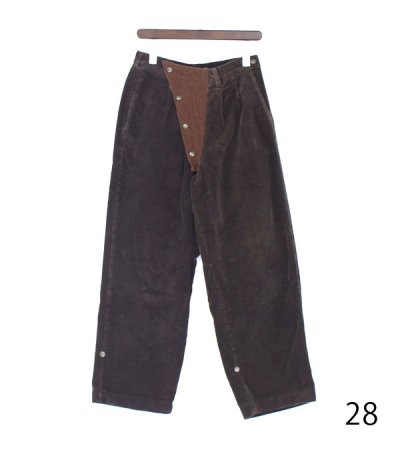 画像5: 30%OFF!フロントスナップミリタリーコーデュロイパンツ circa make front snap military corduroy pants《セール商品につき返品不可》