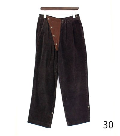 画像6: 30%OFF!フロントスナップミリタリーコーデュロイパンツ circa make front snap military corduroy pants《セール商品につき返品不可》