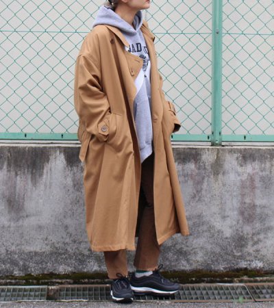 画像5: 40%OFF!ネルガウンスリットトレンチコート(レディース) circa make nel gown slit trench coat(ladies)《セール商品につき返品不可》
