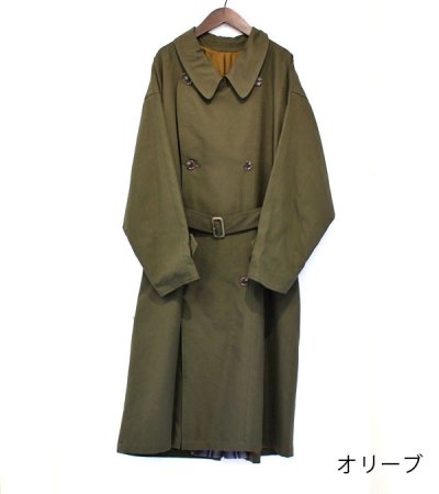 画像11: 40%OFF!ネルガウンスリットトレンチコート(レディース) circa make nel gown slit trench coat(ladies)《セール商品につき返品不可》