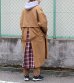 画像6: 30%OFF！ネルガウンスリットトレンチコート（レディース）　circa make nel gown slit trench coat（ladies）《セール商品につき返品不可》