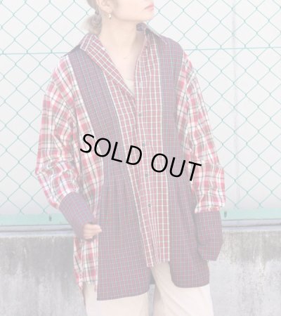 画像1: 40%OFF！ボースサイドタックシャツ　circa make both side tuck shirt《セール商品につき返品不可》
