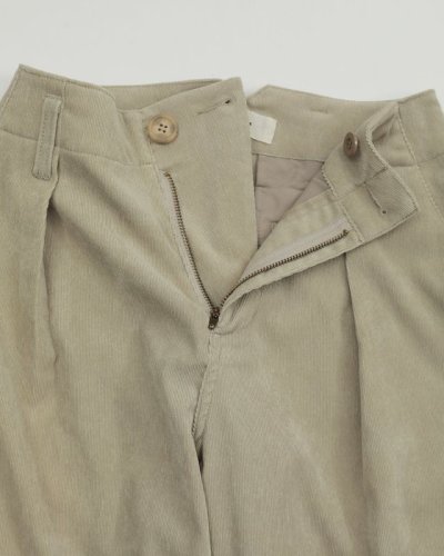 画像3: コーデュロイタックパンツ　Corduroy Tuck Pants