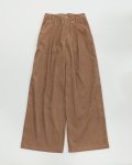 50%OFF！コーデュロイタックパンツ　Corduroy Tuck Pants　《セール商品につき返品不可》