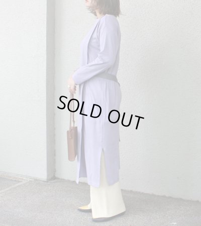画像3: 70%OFF！コットンスムースカットソーラップスタイルロングワンピース《セール商品につき返品不可》