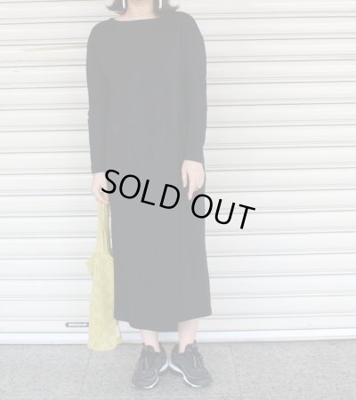 画像7: 70%OFF！コットンスムースカットソーラップスタイルロングワンピース《セール商品につき返品不可》