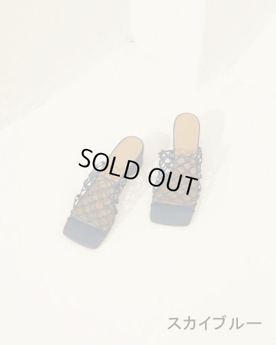 画像5: 30%OFF！レザーメッシュサンダル　Leather Mesh Sandals《セール商品につき返品不可》