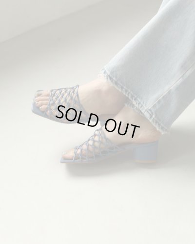 画像3: 30%OFF！レザーメッシュサンダル　Leather Mesh Sandals《セール商品につき返品不可》
