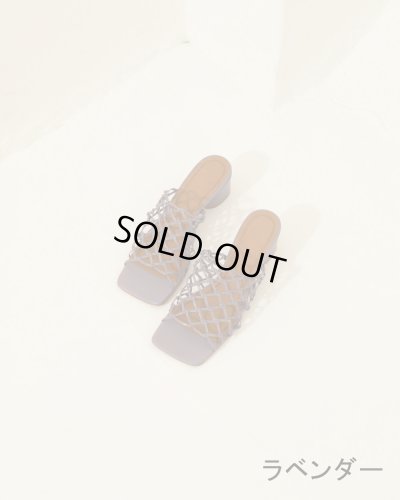 画像6: 30%OFF！レザーメッシュサンダル　Leather Mesh Sandals《セール商品につき返品不可》