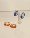 グラデーションフープイヤリング　Gradation Hoop Earring