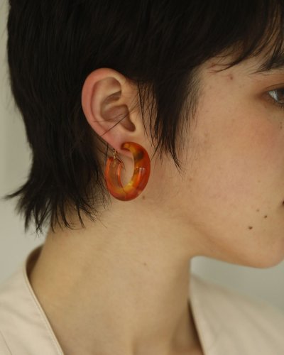 画像2: グラデーションフープイヤリング　Gradation Hoop Earring