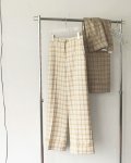 50%OFF！センタープレスチェックトラウザー　Centerpress Check Trousers《セール商品につき返品不可》