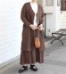 画像5: 40%OFF！リネンストライプタックロングスカート《セール商品につき返品不可》