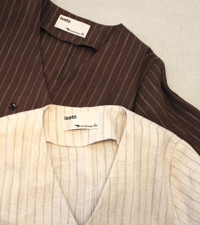 画像8: 50%OFF！ノーカラーロングシャツジャケット《セール商品につき返品不可》