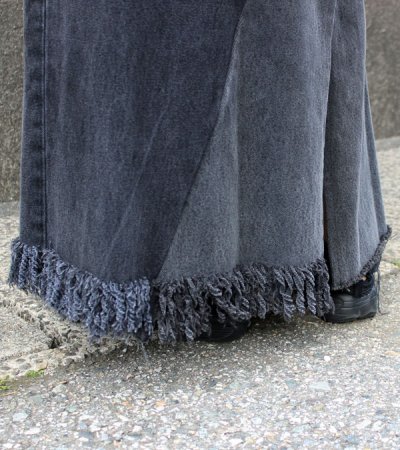 画像14: 20%OFF!ロングデニムスカート(length100) circa make long denim skirt《セール商品につき返品不可》