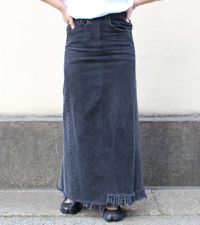 画像10: 20%OFF!ロングデニムスカート(length100) circa make long denim skirt《セール商品につき返品不可》