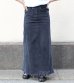 画像10: ロングデニムスカート(length100)　circa make long denim skirt