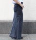 画像2: ロングデニムスカート(length100)　circa make long denim skirt (2)