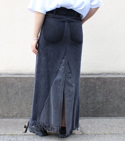 画像12: 20%OFF!ロングデニムスカート(length100) circa make long denim skirt《セール商品につき返品不可》