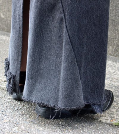 画像15: 20%OFF!ロングデニムスカート(length100) circa make long denim skirt《セール商品につき返品不可》