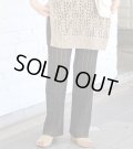 50%OFF！ランダムリブニットパンツ　Randomrib Knit Pants　《セール商品につき返品不可》