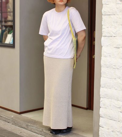 画像2: 30%OFF！リネンニットスカート　Line Knit Skirt　《セール商品につき返品不可》