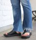 画像6: フリンジフレアデニムパンツ（ブルー）　circa make fringe denim pants