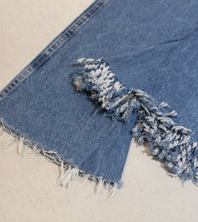 画像13: 20%OFF！フリンジフレアデニムパンツ（ブルー）　circa make fringe denim pants《セール商品につき返品不可》
